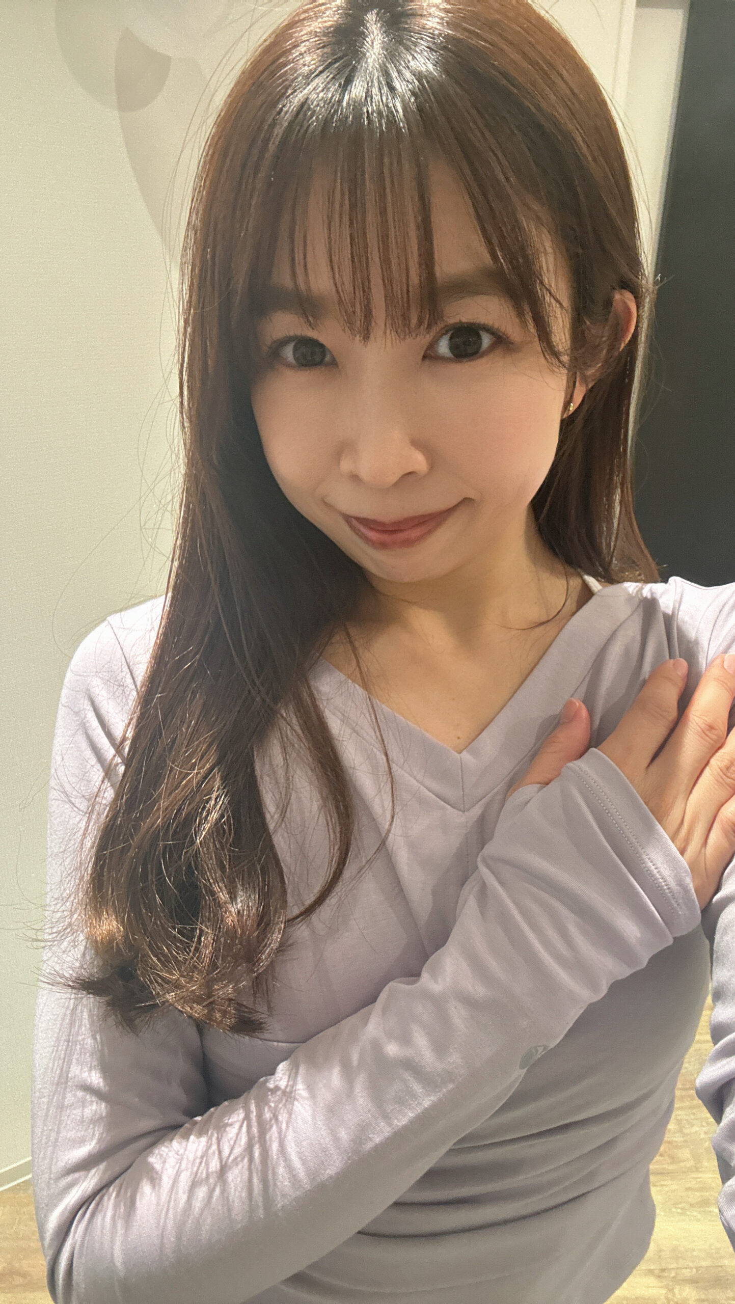 長袖始めました🙋‍♀️